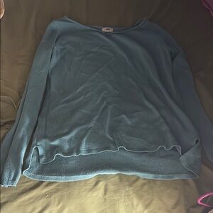 Teal Long Sleeve Sweater